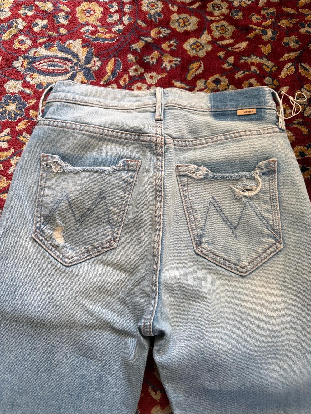 MOTHER The Dazzler Button Fly Jeans